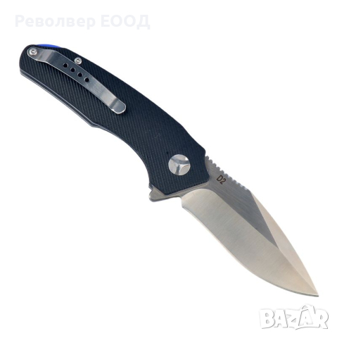 Сгъваем нож Dulotec K263-BK дръжка от G10 и D2 стомана, снимка 2 - Ножове - 45007819
