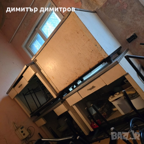 работна маса за кухня с чекмедже и рафт втора употреба, снимка 2 - Друго търговско оборудване - 52605181