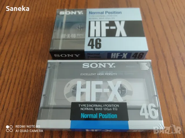 SONY HF-X 46, снимка 1 - Аудио касети - 47758732