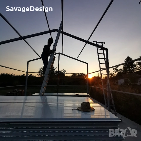 Метални конструкции, къщи и халета от сандвич панели. Най-добри цени!, снимка 4 - Други услуги - 53107778