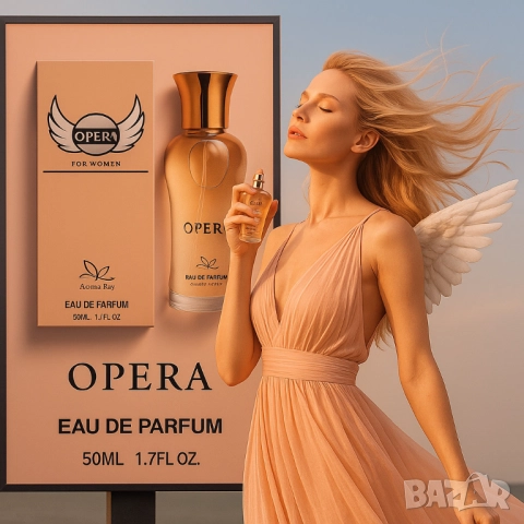 Opera, Eau de Parfum – изкуството да бъдеш запомнена, снимка 4 - Дамски парфюми - 51947641