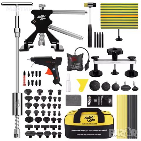 SUPER PDR инструменти за ВДЛЪБНАТИНИ след градушка, снимка 1 - Куфари с инструменти - 46305166