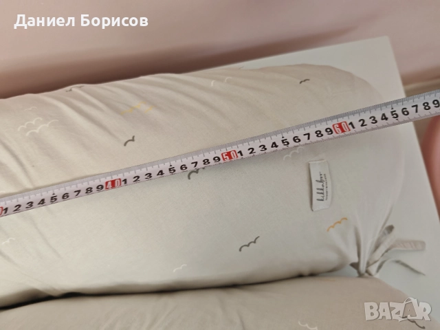 Голяма мултифункционална възглавница за бременни и кърмене KikkaBoo, снимка 3 - Възглавници - 52584921