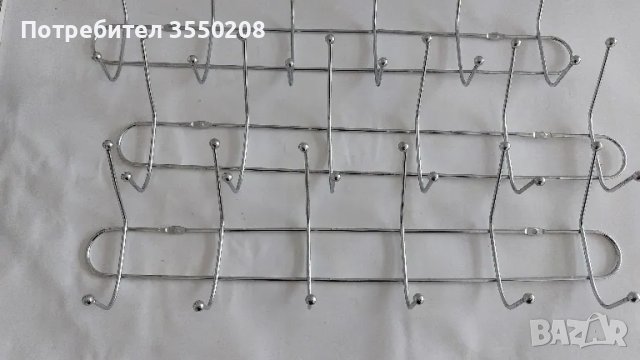 Метална закачалка, 3 броя, снимка 1