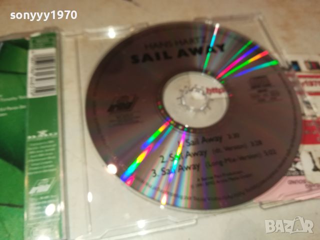 HANS HARTZ SAIL AWAY CD ВНОС GERMANY 1807241537, снимка 13 - CD дискове - 46623264