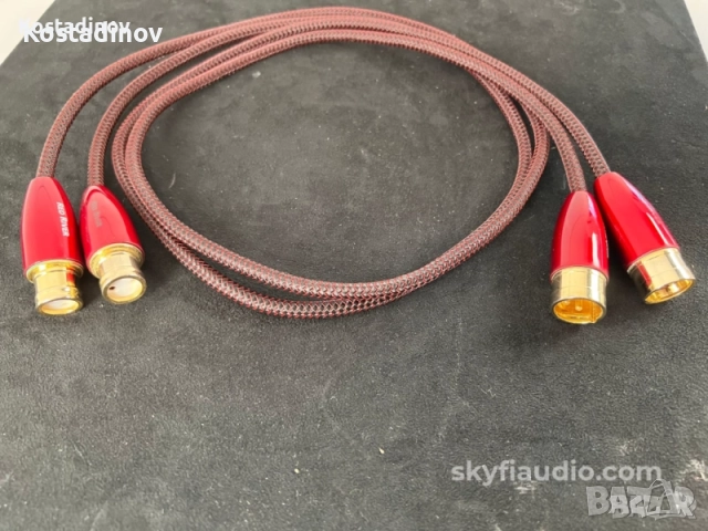 Кабел AudioQuest Red River XLR - 100 см