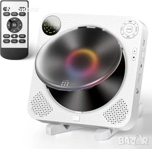 Преносим CD плейър с вграден високоговорител/ CD / FM/USB/AUX/Bluetooth, снимка 5 - Други - 49567688