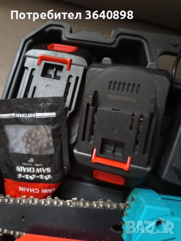 Електрически верижен трион, снимка 3 - Градинска техника - 52749518