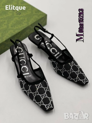 обувки на ток Gucci , снимка 3 - Дамски обувки на ток - 52939666