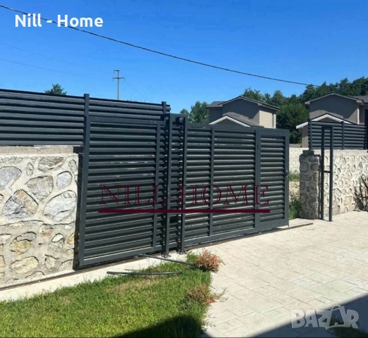 ОГРАДА (тип щора) ЛАМЕЛИ / ПАНА / СТЪЛБОВЕ / ВРАТИ / АНТРАЦИД, снимка 4 - Огради и мрежи - 53045629
