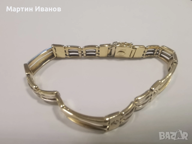 Златна мъжка гривна 2, снимка 6 - Гривни - 51879078