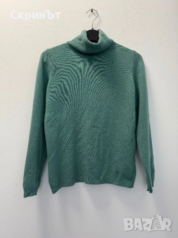 Benetton M, 100% вълна, Отлично състояние! , снимка 5 - Блузи с дълъг ръкав и пуловери - 42611817