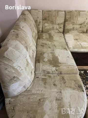 ДИВАН ЪГЛОВ , снимка 3 - Дивани и мека мебел - 53589245