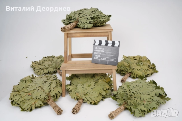 Метлички за сауна дъб/бреза. Веники для бани дуб/берёза., снимка 7 - Други стоки за дома - 52229107