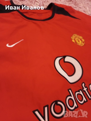  Оригинален екип на Манчестър Юнайтед - 2002г., снимка 9 - Футбол - 51700596