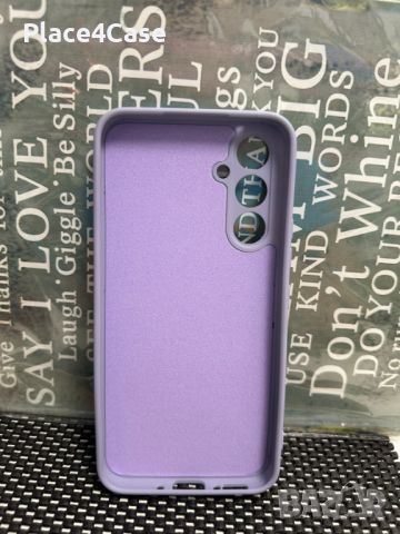 Силиконов гръб за телефон Samsung A54 violet, снимка 4 - Калъфи, кейсове - 46083158