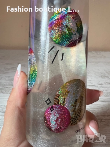 Блестящ парфюмен чист на тяло на Victoria’s Secret с уникален аромат и сребристи блестящи частици ❤️, снимка 6 - Дамски парфюми - 52412587