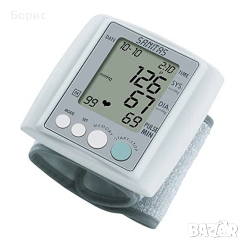 Апарат за кръвно за китка Sanitas, отличен