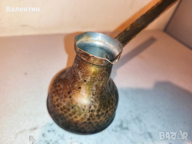 Бакърено джезве 3, снимка 4 - Други ценни предмети - 52742610