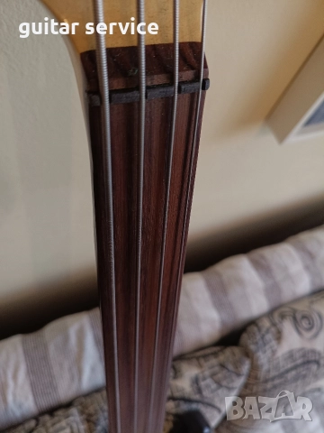 Фретлес къстъм бас китара, снимка 7 - Китари - 52718445