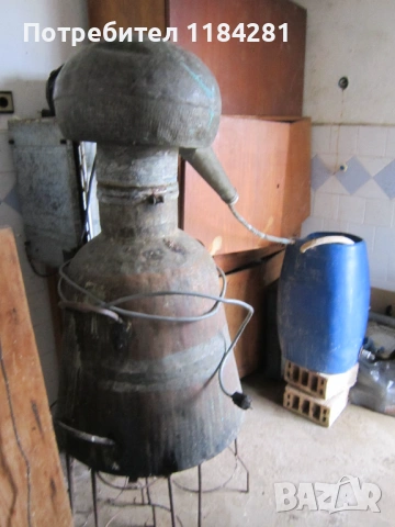 Розоварка/казан за ракия, снимка 2 - Антикварни и старинни предмети - 54028707