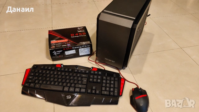 Компютър AMD 5600g, GeForce 3060, 16GB RAM, 256GB SSD