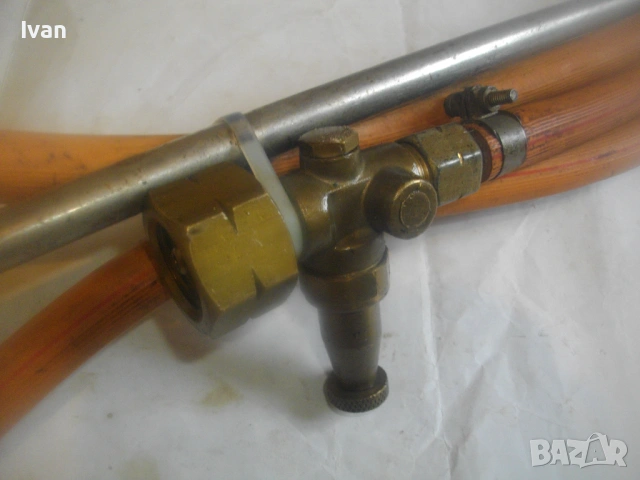 126 см Голяма газова ГОРЕЛКА ЗА ПОКРИВИ ХИДРОИЗОЛАЦИИ Немска оригинална старо качество EXACT HAMBURG, снимка 5 - Други инструменти - 54032988