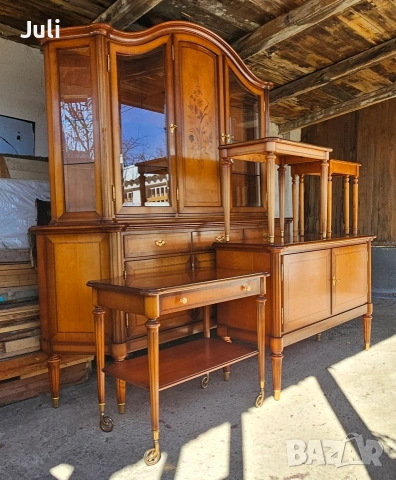 Комплект от масив-Стара череша, снимка 2 - Секции и витрини - 53725808