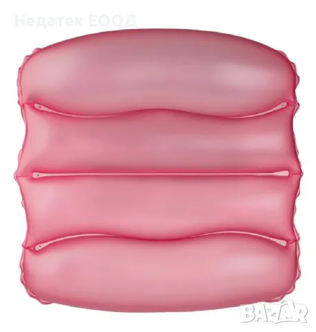 Надуваема възглавница, Розов, 38x25x5см., снимка 3 - Басейни и аксесоари - 50370882