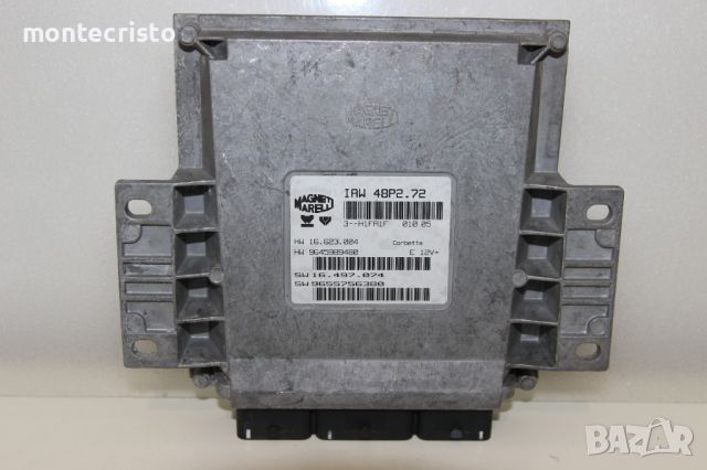 Моторен компютър ECU Citroen C3 (2002-2010г.) IAW 48P2.72 / IAW48P272 / 9655756380, снимка 1 - Части - 46257509