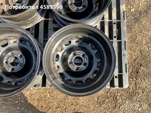 4бр.Оригинални железни джанти 14цола 5x100 за Vw,Skoda,Seat, снимка 8 - Гуми и джанти - 51803987