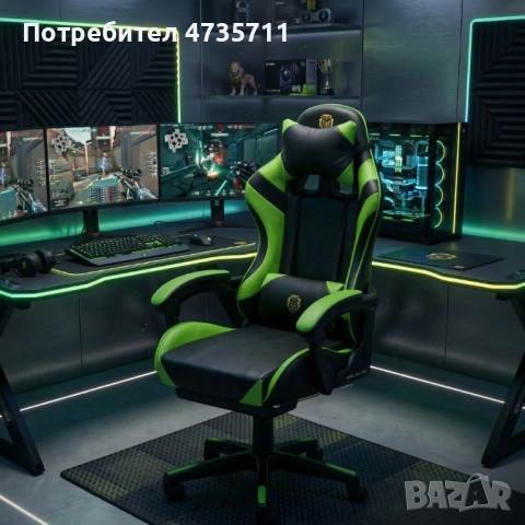 Ергономичен геймърски стол , снимка 2 - Столове за офис - 53858500