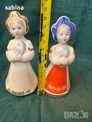 Руски/съветски порцелан-статуетки Катюша Фестивальная, снимка 2 - Колекции - 53867026