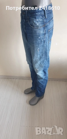 G - Star Type - C 3D Loose Tapered Made in Italy Slim  Fit Mens Size 31/32 ОРИГИНАЛ! Мъжки Дънки!, снимка 8 - Дънки - 53877424