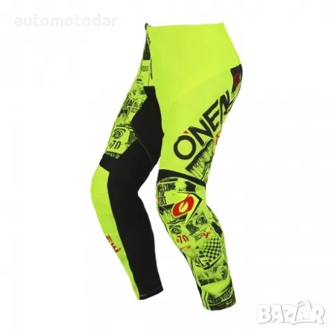 Детски мотокрос брич O'NEAL ELEMENT ATTACK V.23 NEON YELLOW/BLACK, снимка 1 - Аксесоари и консумативи - 48749251