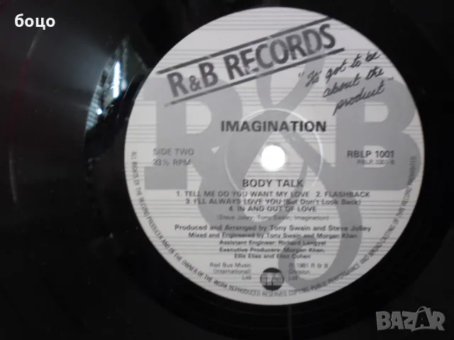 Продавам плоча на IMAGINATION, снимка 4 - Грамофонни плочи - 47360710