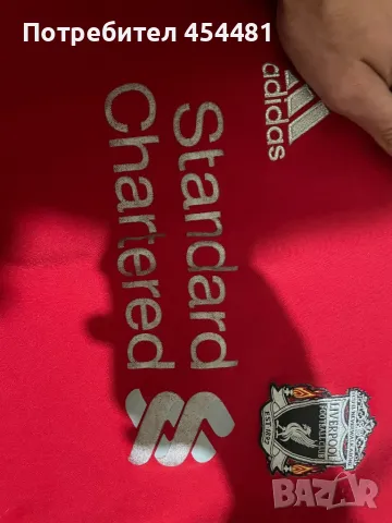 Adidas Liverpool 10/11 shirt , снимка 3 - Блузи - 47526140