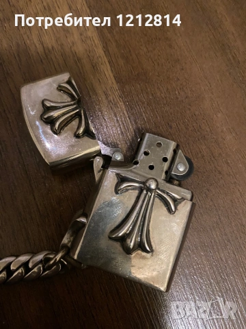 Chrome Hearts Zippo Lighter, Sterling Silver 2000, снимка 6 - Други ценни предмети - 53949403
