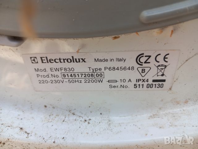 Продавам основна платка за пералня Elektrolux EWF830, снимка 4 - Перални - 45556269