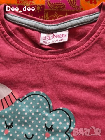 Лот пролетни дрешки за момиче р-р 98/104 - блузки, клинчета, тениски Pepco, Sinsay, Lupilu и др., снимка 3 - Детски комплекти - 53956014