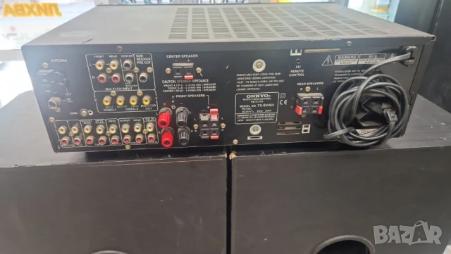 Тонколони sharp и усилвател onkyo, снимка 5 - Аудиосистеми - 51295656