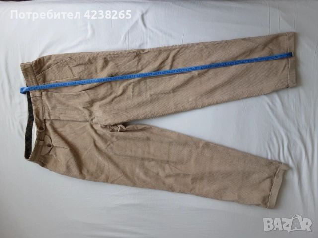 Панталон Brax спортно-елегантен джинсов, нов, светло бежов