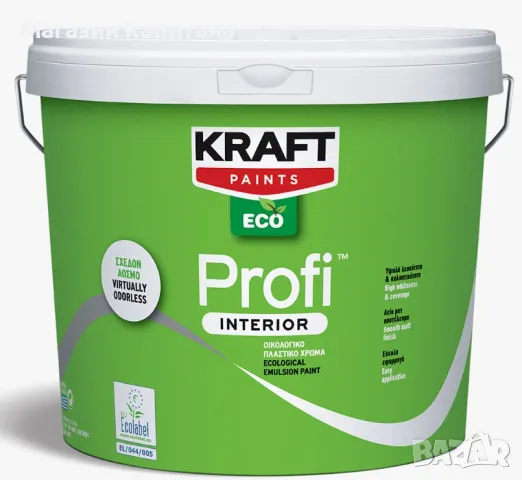 Латекс Kraft Profi Interior промоция до 30.11.2024, снимка 1 - Бои, лакове, мазилки - 47809926