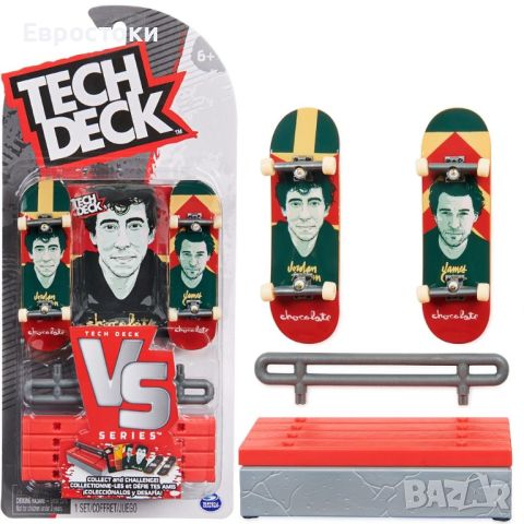 Комплект скейтборди за пръсти Tech Deck VS Series – Chocolate, снимка 1 - Играчки за стая - 45603431