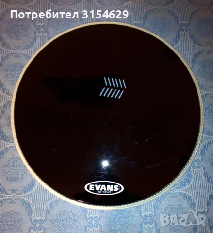 20"-Резо кожа EVANS EQ2 RESONANT-40 лв, снимка 1 - Ударни инструменти - 47117548