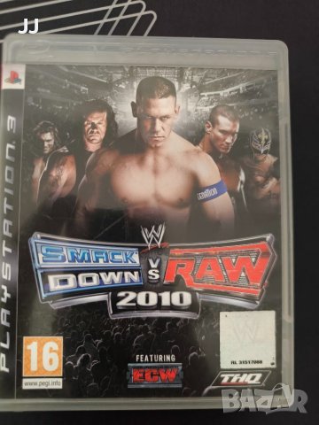 SmackDown vs Raw 2010 featuring ECW 15лв.Разбиване Първична сила игра за PS3 Playstation 3, снимка 1 - Игри за PlayStation - 46493805