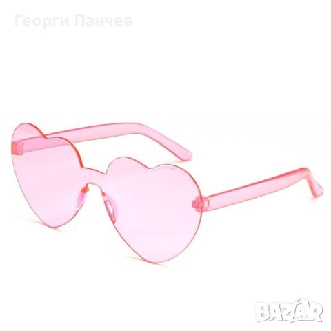 Водоустойчиви дамски очила подходящи за плаж и стъкла във формата на сърца, снимка 3 - Слънчеви и диоптрични очила - 46068666