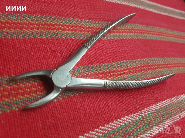 Зъболекарски клещи, снимка 2 - Антикварни и старинни предмети - 53393521