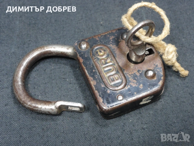 СТАР РЕТРО КАТИНАР С КЛЮЧ, снимка 3 - Антикварни и старинни предмети - 53022469