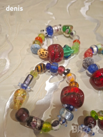 Стъклени гривни, снимка 8 - Гривни - 52931003